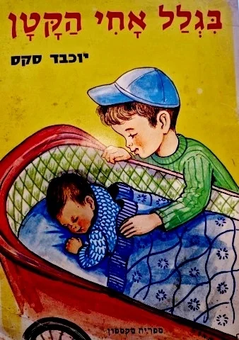 עטיפת הספר בגלל אחי הקטן