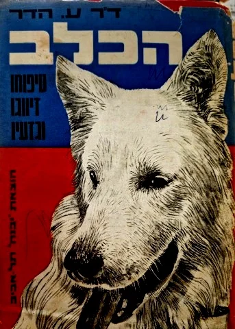 עטיפת הספר הכלב טיפוחו זיווגו וגזעיו