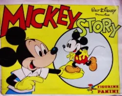עטיפת הספר mickey story figurian panini