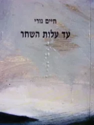עטיפת הספר עד עלות השחר
