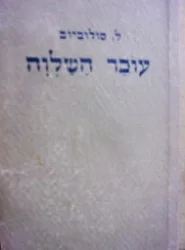 עטיפת הספר עוכר השלוה