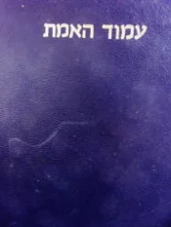 עטיפת הספר עמוד האמת