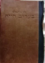 עטיפת הספר בערוב ימיה