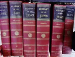 עטיפת הספר history ofthe jews 6 vol