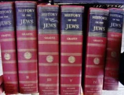 עטיפת הספר history ofthe jews 6 vol