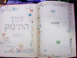 עטיפת הספר יומן התינוק