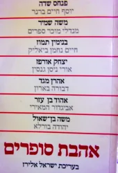 עטיפת הספר אהבת סופרים