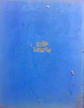עטיפת הספר שלום על ישראל