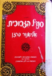 עטיפת הספר סנדל הזכוכית