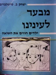 עטיפת הספר מבעד לעינינו ילדים חווים את השואה