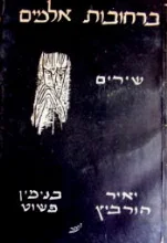 עטיפת הספר ברחובות אלמים-מהדורה ראשונה