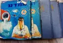 עטיפת הספר עולם המדע אנציקלופדיה מצוירת בצבעים-5 כרכים