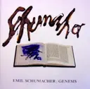 עטיפת הספר GENESSIS- EMIL SCHUMACHER עברית גרמנית