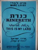 עטיפת הספר כנרת זאת אדמתי