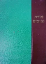 עטיפת הספר ספר מורה נבוכים