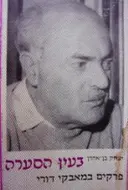 עטיפת הספר בעין הסערה פרקים במאבק דורי