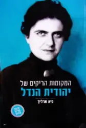 עטיפת הספר המקומות הריקים של יהודית הנדל