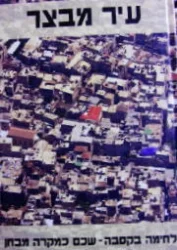 עטיפת הספר עיר מבצר לחימה בקסבה שכם כמקרה מבחן