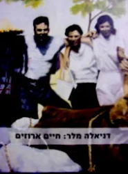 עטיפת הספר דניאלה מלר חיים ארוזים