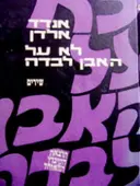 עטיפת הספר לא על האבן לבדה