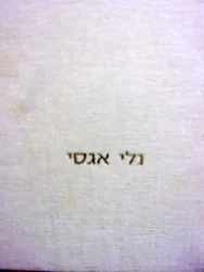 עטיפת הספר נלי אגסי