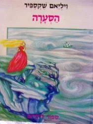 עטיפת הספר הסערה ספור לילדים