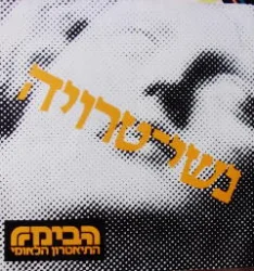 עטיפת הספר תכניה להצגה נשי טרויה תיאטרון הבימה 1983