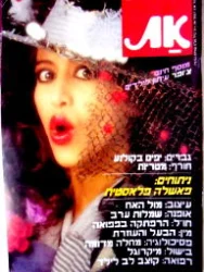 עטיפת הספר את הירחון לאשה ולמשפחה גיליון מס 238-על השער עפרה חזה