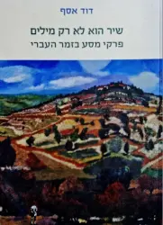עטיפת הספר שיר הוא לא רק מילים פרקי מסע בזמר העברי-כריכה רכה