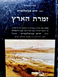 עטיפת הספר רבינו חיים אבואלעפייא זמרת הארץ
