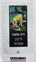 עטיפת הספר תיקון אמנותי