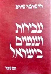 עטיפת הספר עבירות ועונשים בישראל
