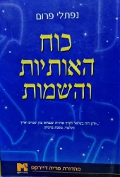 עטיפת הספר כוח האותיות והשמות 