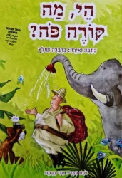 עטיפת הספר הי מה קורה פה-ספר משחק