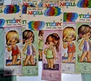 עטיפת הספר אופנתי בגדי בובה לגזירה-מבחר פלקטים
