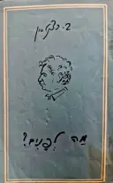 עטיפת הספר מה לפנים