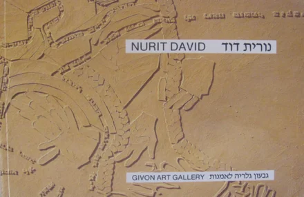 עטיפת הספר נורית דוד תערוכה מאי 1991