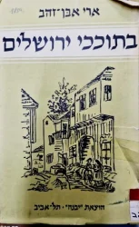 עטיפת הספר בתוככי ירושלים