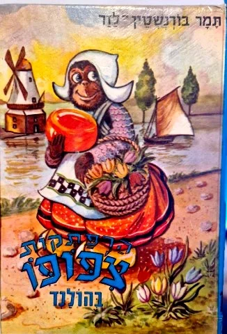 עטיפת הספר הרפתקאות צפופו בהולנד