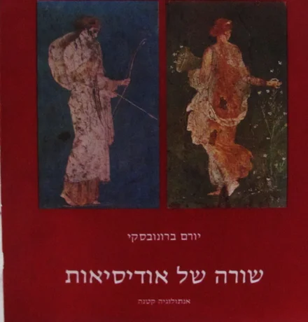 עטיפת הספר שורה של אודיסיאות