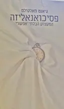עטיפת הספר פסיכואנאליזה המקצוע הבלתי אפשרי