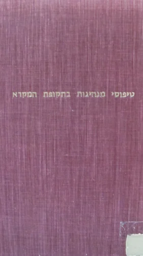 עטיפת הספר טיפוסי מנהיגות ותקופת המקרא