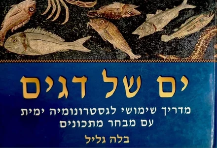 עטיפת הספר ים של דגים
