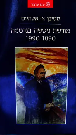 עטיפת הספר מורשת ניטשה בגרמניה 1890 1990