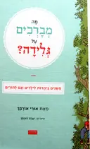 עטיפת הספר מה מברכים על גלידה