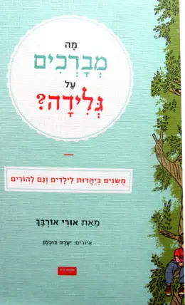 עטיפת הספר מה מברכים על גלידה