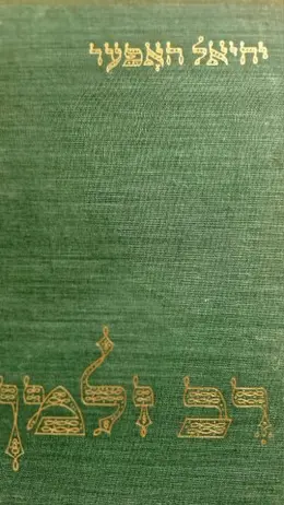 עטיפת הספר רב זלמן-חתום