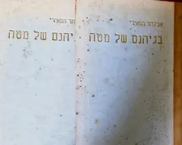 עטיפת הספר בגיהנום של מטה-2 כרכים