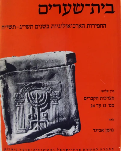 עטיפת הספר בית שערים