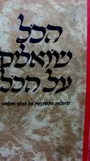 עטיפת הספר הכל שואלים על הכל א